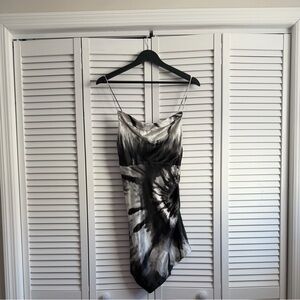 RETROFETE Auris Dress in Black/White